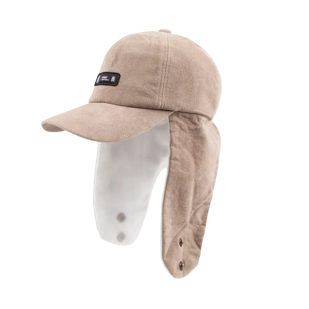 BS INT EARFLAP HAT GRAY
