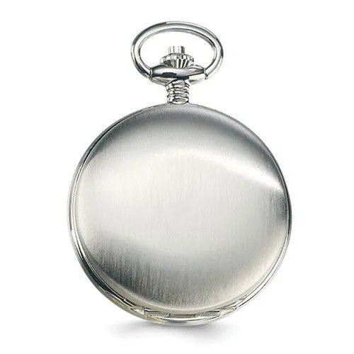 Charles Hubert White Skeleton Dial Pocket Watch - Engravable
