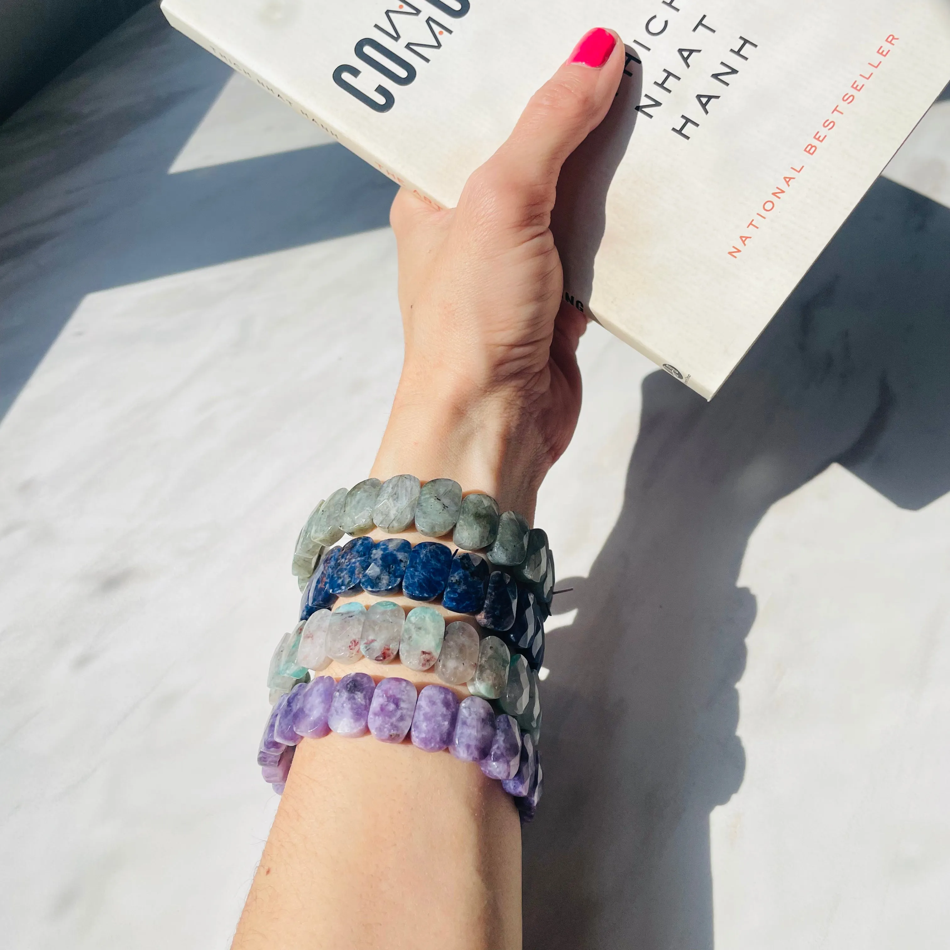 Lepidolite Chunky Bracelet