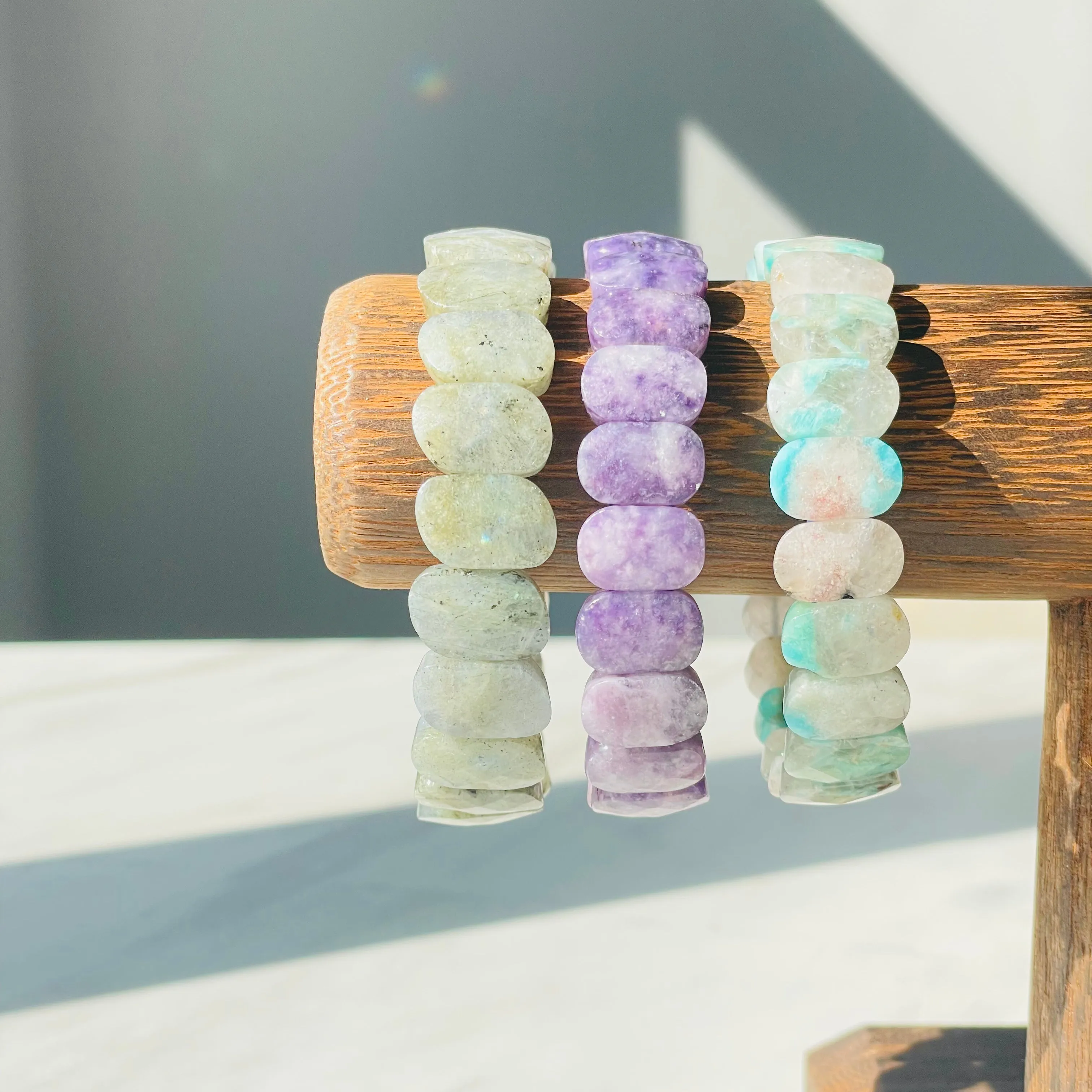 Lepidolite Chunky Bracelet