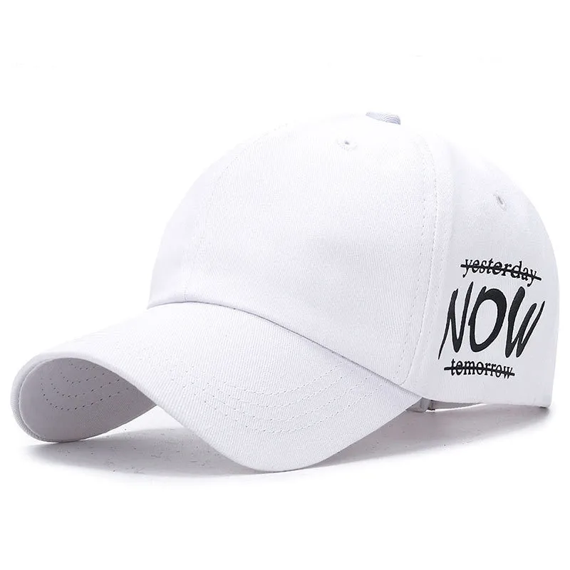 Men Sun Protection Snapback cap hat Women cotton Now embroidery Adjustable Baseball Cap Outdoor sport fashion sun Hats