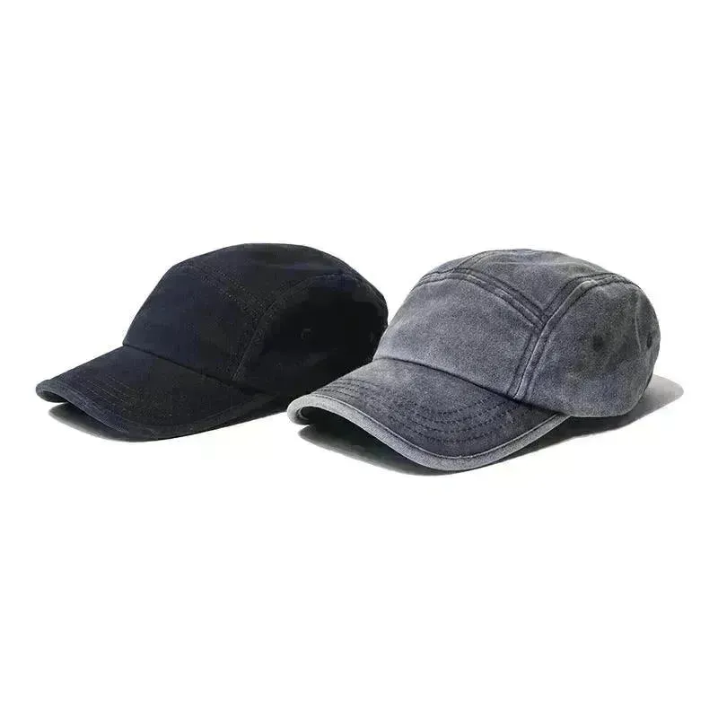 Men's And Women's Old Five-piece Baseball Caps Washed Retro