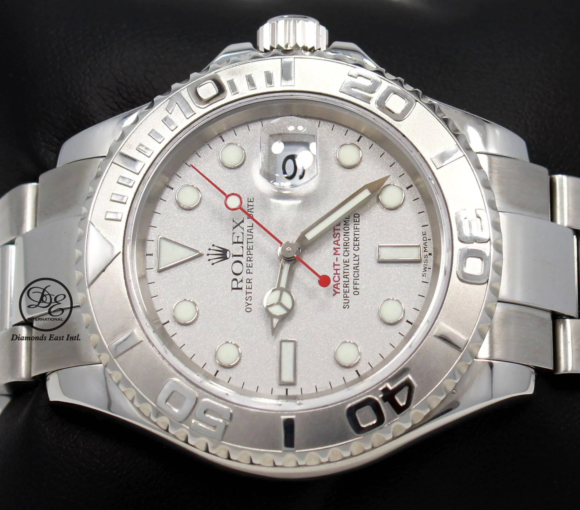 Rolex Yacht-Master 40mm Platinum Bezel 16622 BOX/PAPERS