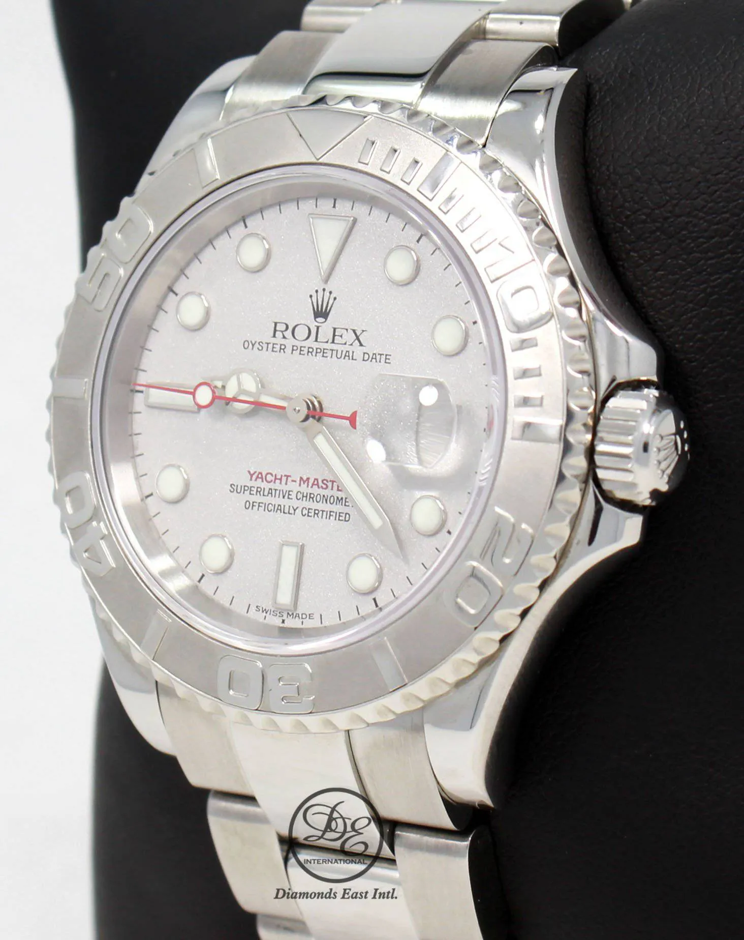 Rolex Yacht-Master 40mm Platinum Bezel 16622 BOX/PAPERS