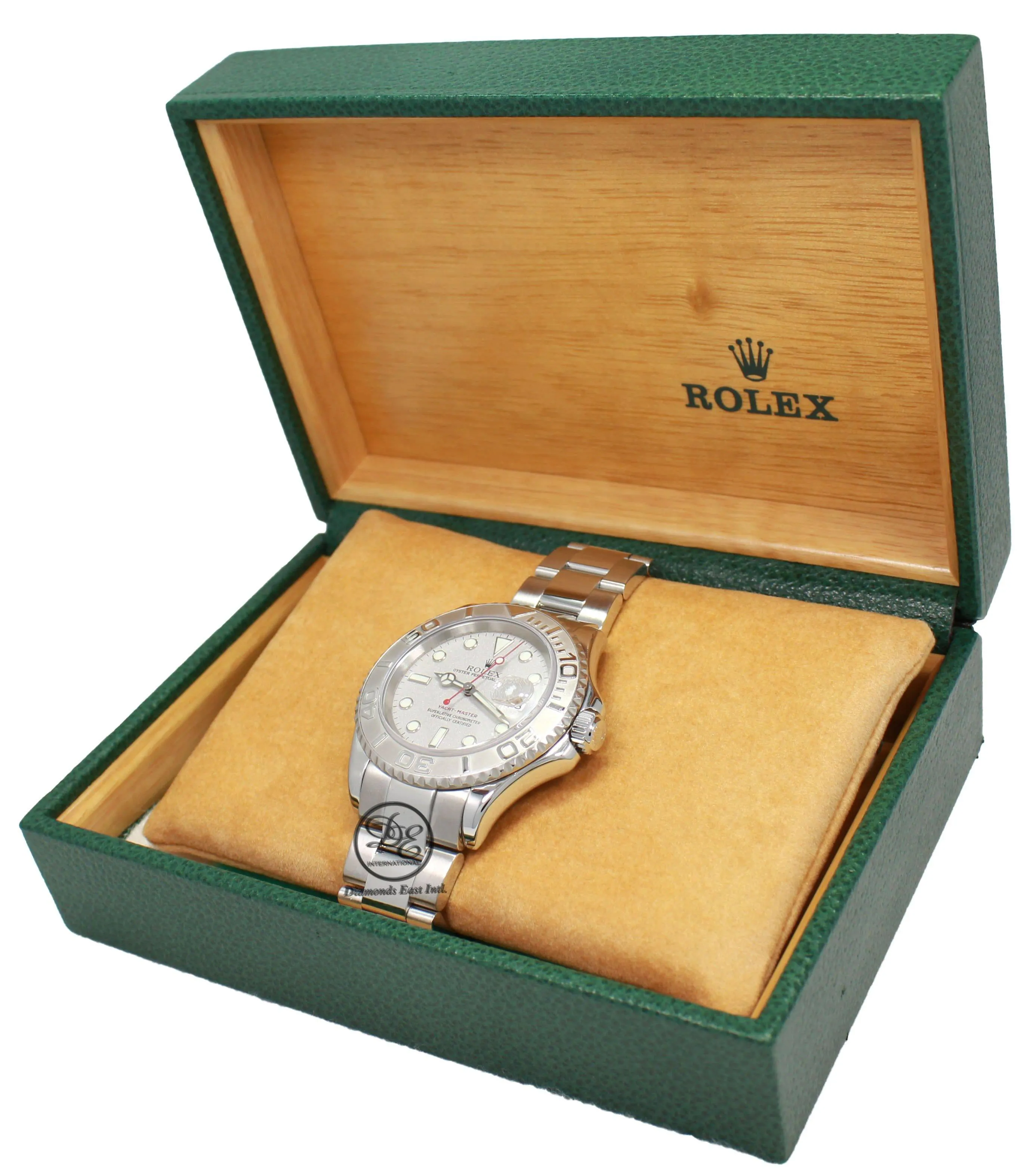 Rolex Yacht-Master 40mm Platinum Bezel 16622 BOX/PAPERS