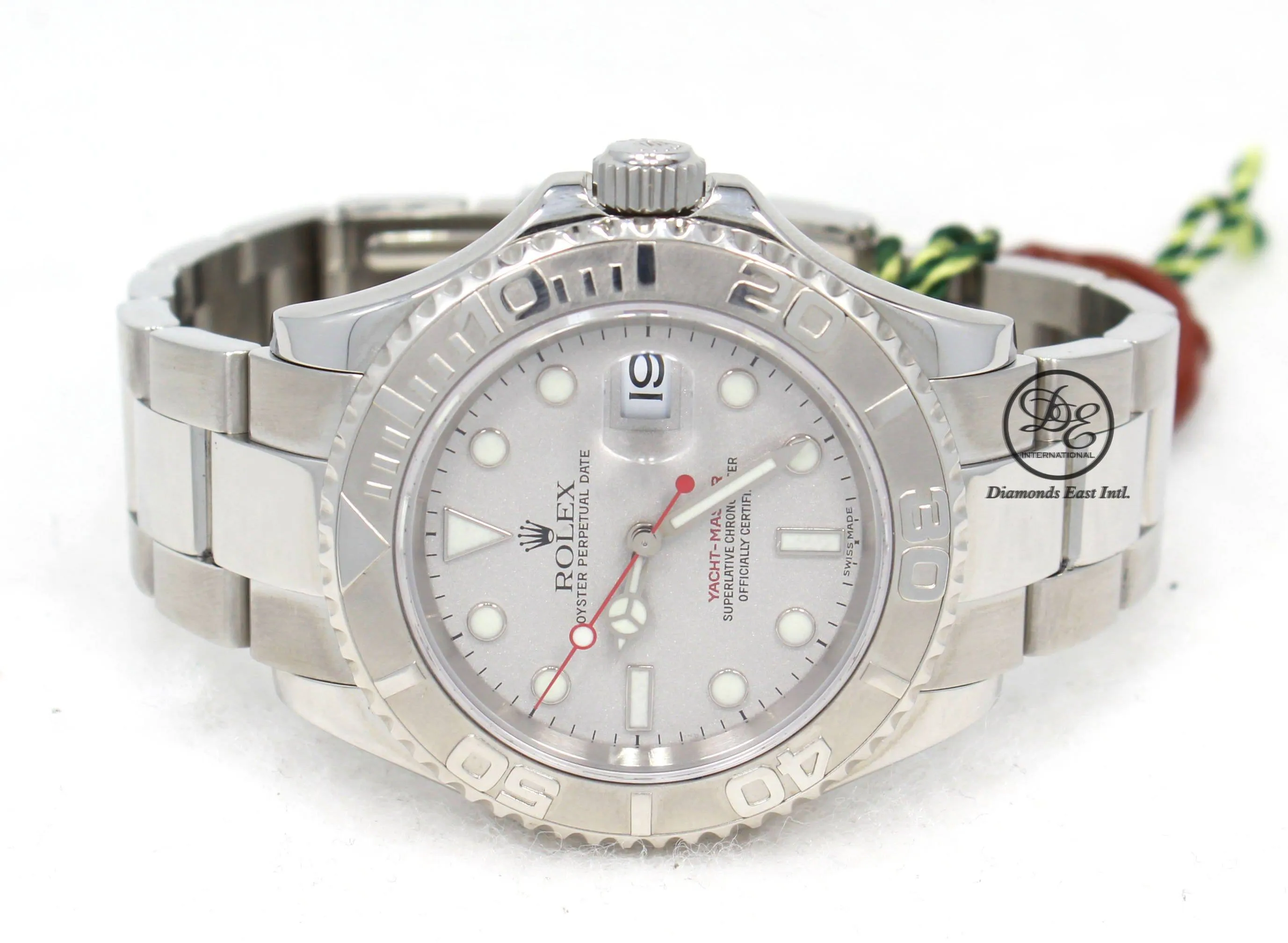Rolex Yacht-Master 40mm Platinum Bezel 16622 BOX/PAPERS