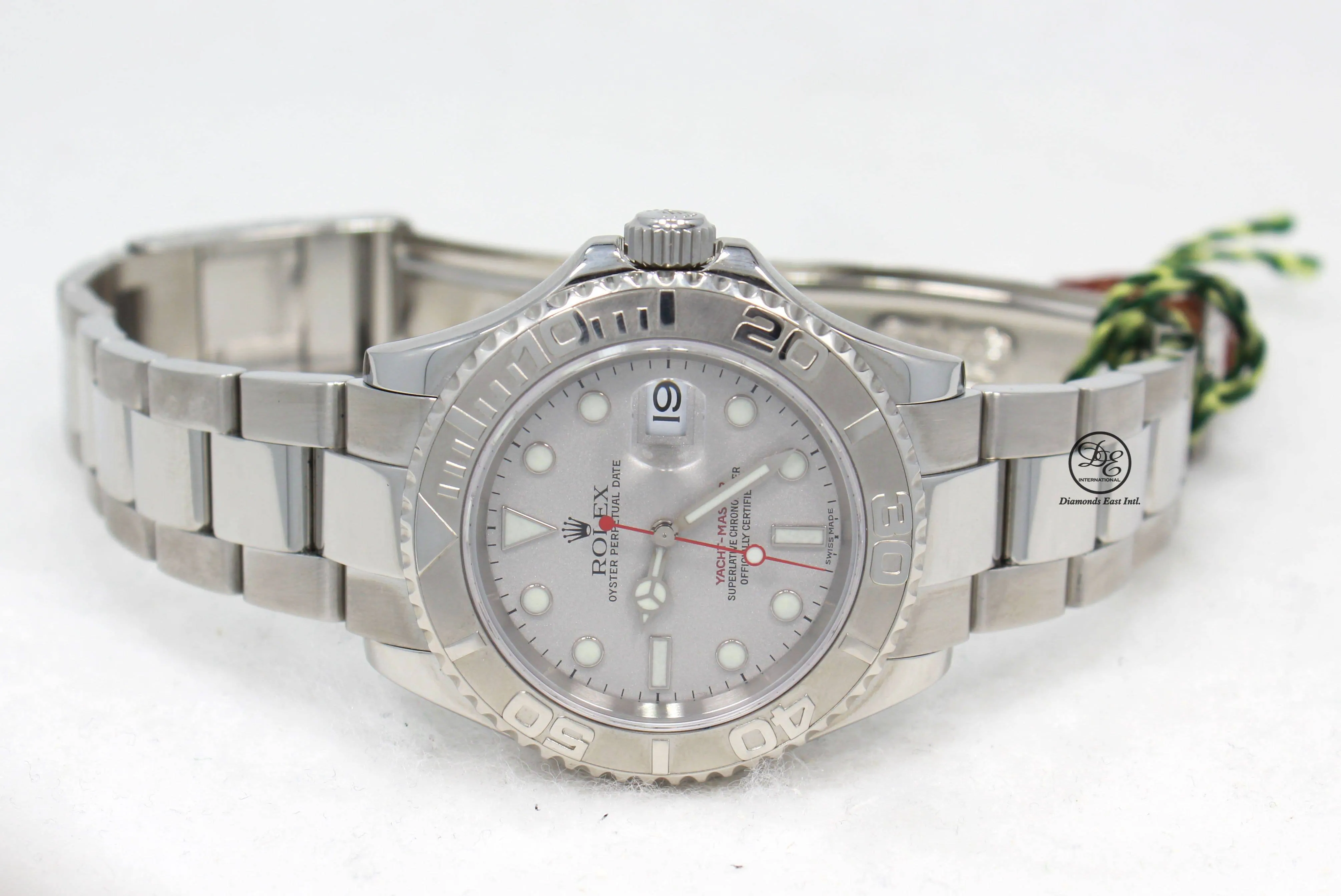 Rolex Yacht-Master 40mm Platinum Bezel 16622 BOX/PAPERS
